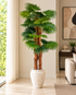 Paradise Palm Artificial Indoor Plant For Home ( 5.9 Feet ) (Natural Feel)