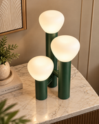 Luminous Grove Designer Table Lamp for Home & Home Decoration Items - Greeen (Italian Designer Collection)