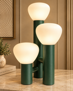 Luminous Grove Designer Table Lamp for Home & Home Decoration Items - Greeen (Italian Designer Collection)