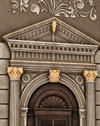 Timeless Entrance Hand painting for Home & Wall Decoration Item (With Outer Floater Frame) (47x31.5 Inches)