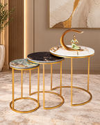 Glitter and Glamour Set of Three Nesting Tables