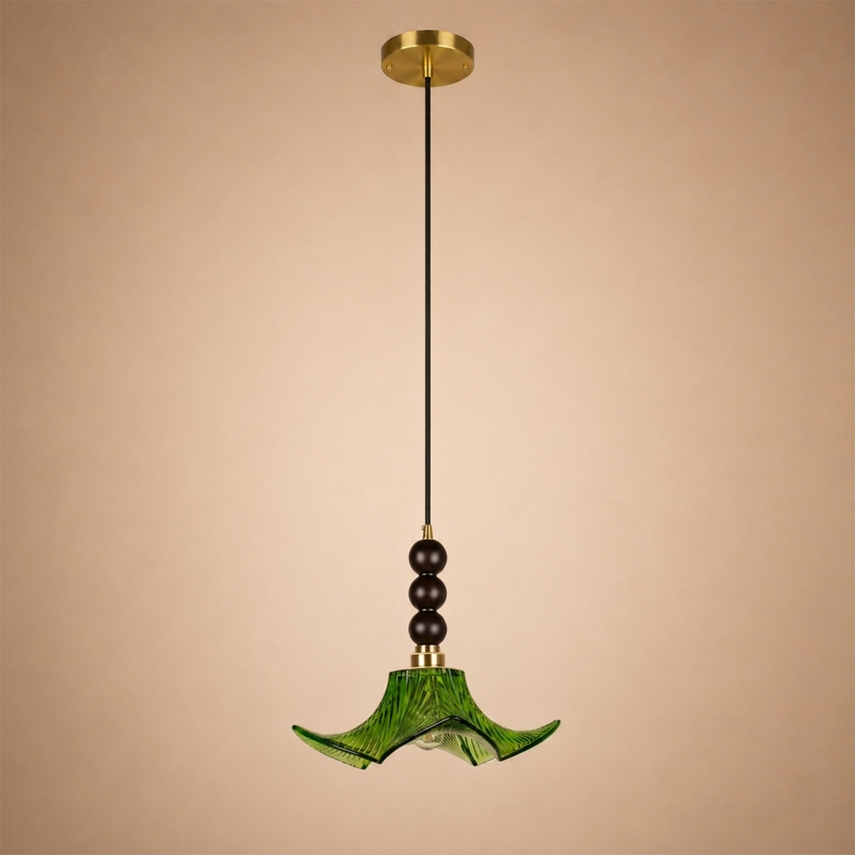 Ebon Flora Pendant Light For Home  & Item  for Home Decoration - Green