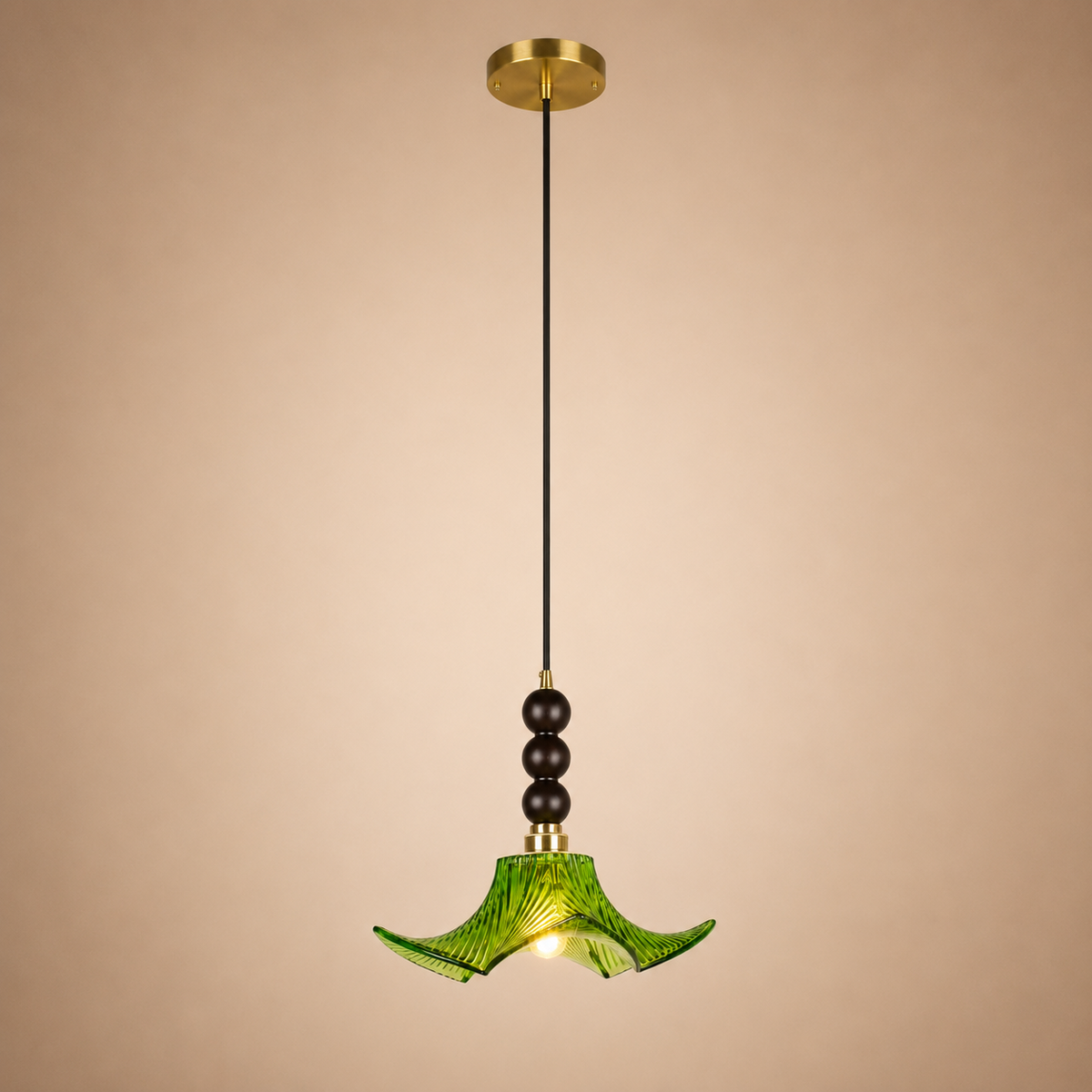 Ebon Flora Pendant Light For Home  & Item  for Home Decoration - Green