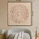 Whispering Meridian Modern Wall Art (40 x 40 Inches)