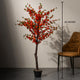 Red Silk Cherry Blossom Artificial plant