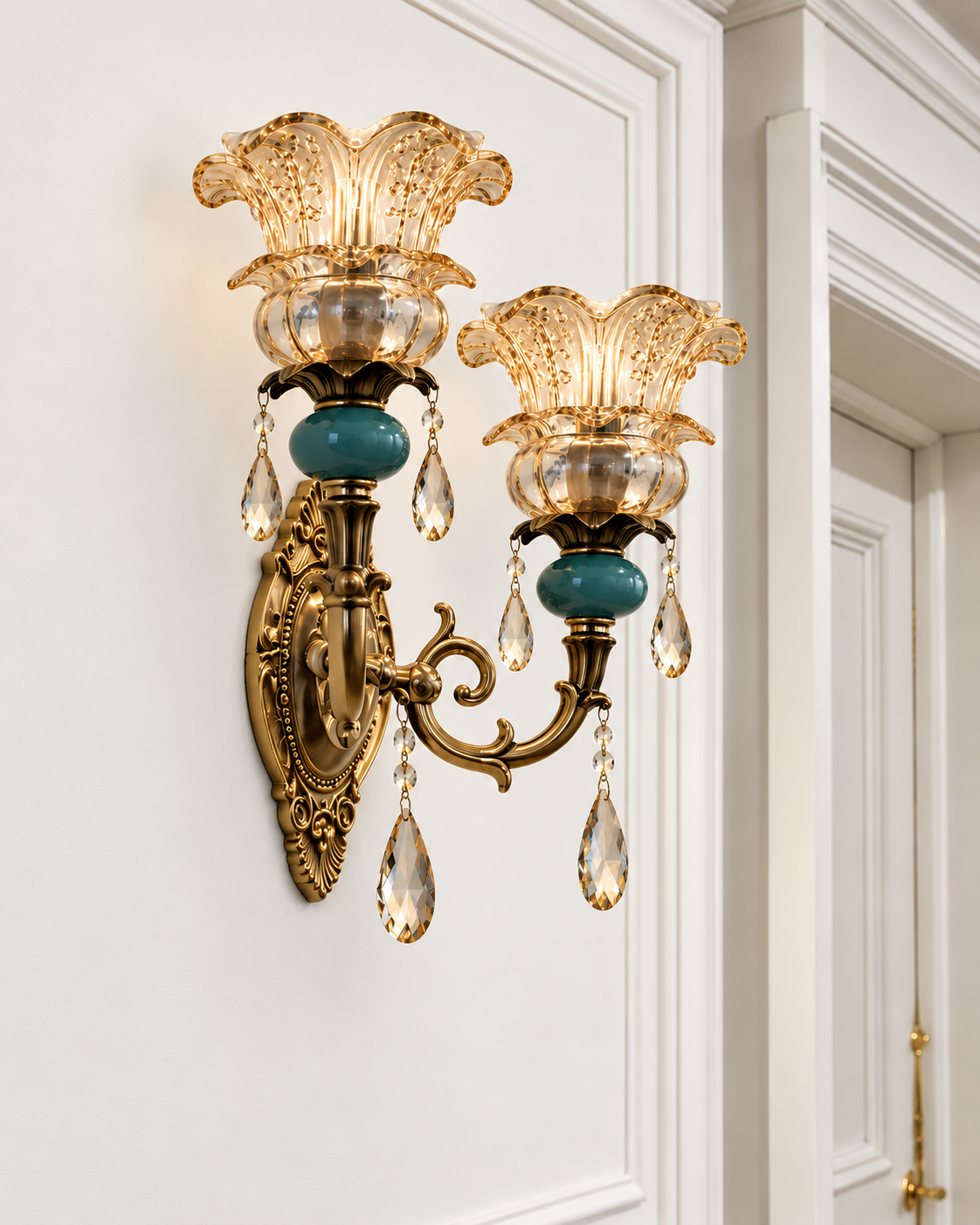 Versailles Elegance Wall Light for Home & item for Home Decoration - Double Sconce