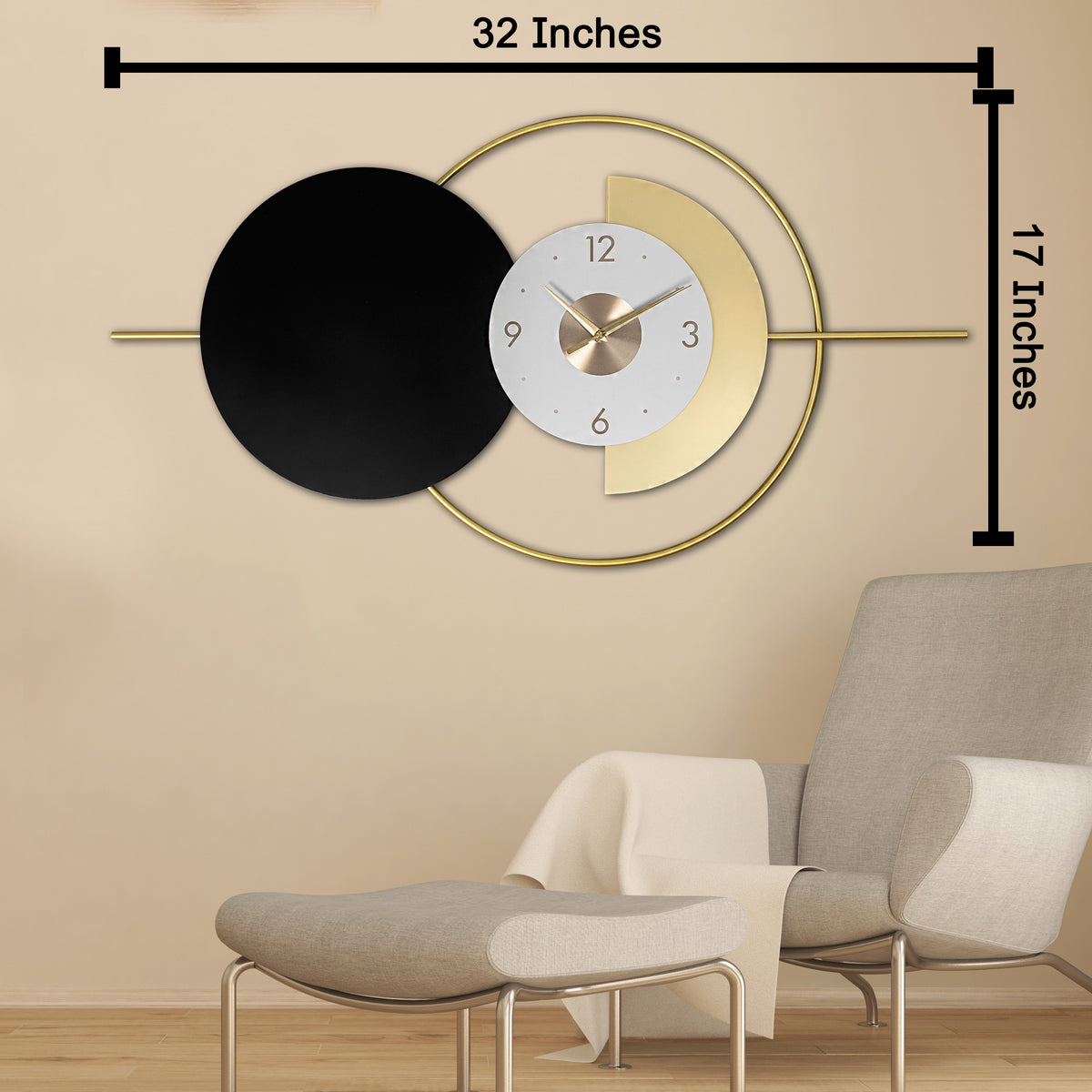 Wall Whisper Wall Clock For Living Room Buy Wall Clock Online