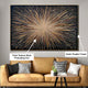 Aurora Flare 100% Hand Wall Painting For Home ( 32 x 47 Inches )