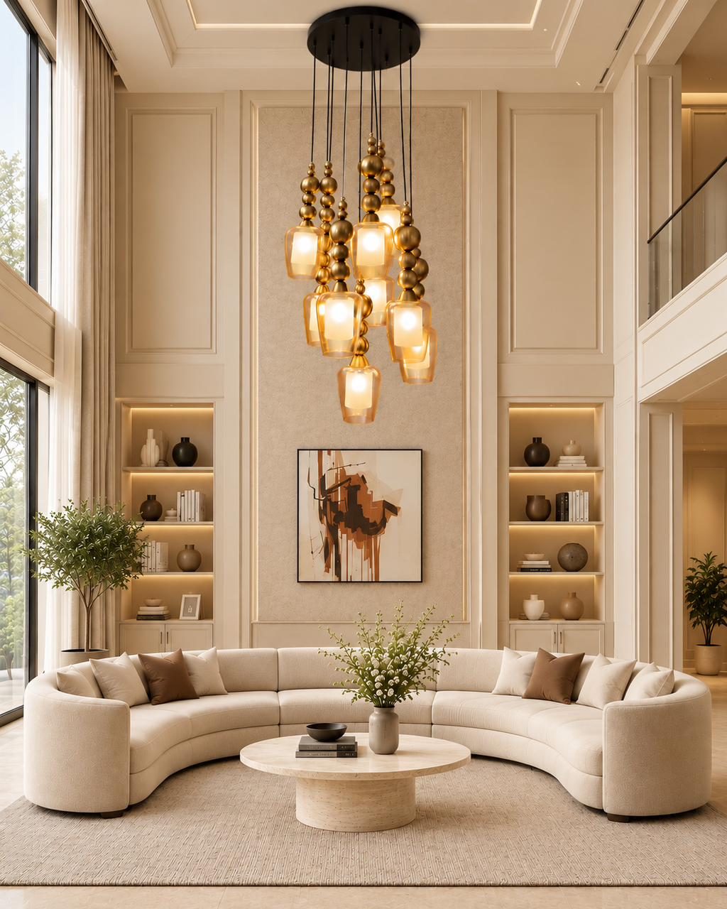 Luminous Galaxy Chandelier for Home & Item for Home Decoration