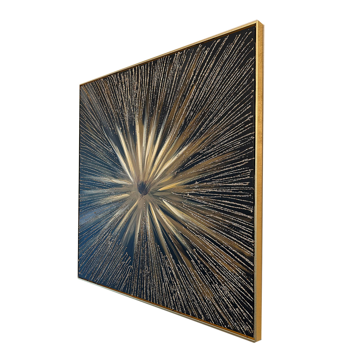 Energy Flux Creation Modern Wall Art (40 x 40 Inches)