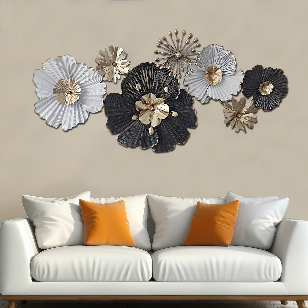Zeus Decorative Metal Wall Art Panel