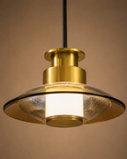 Golden Eclipse Pendant Light For Living Room & Home Decoration item - Grey