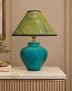 Emerald Aura Table Lamps for Home & Home Decoration Item