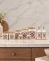 Vintage Emblem Container Set For Kitchen Storage
