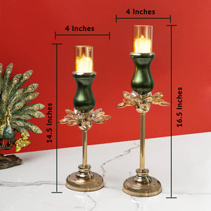 Eminent Curve Candle Stand - Set of 2