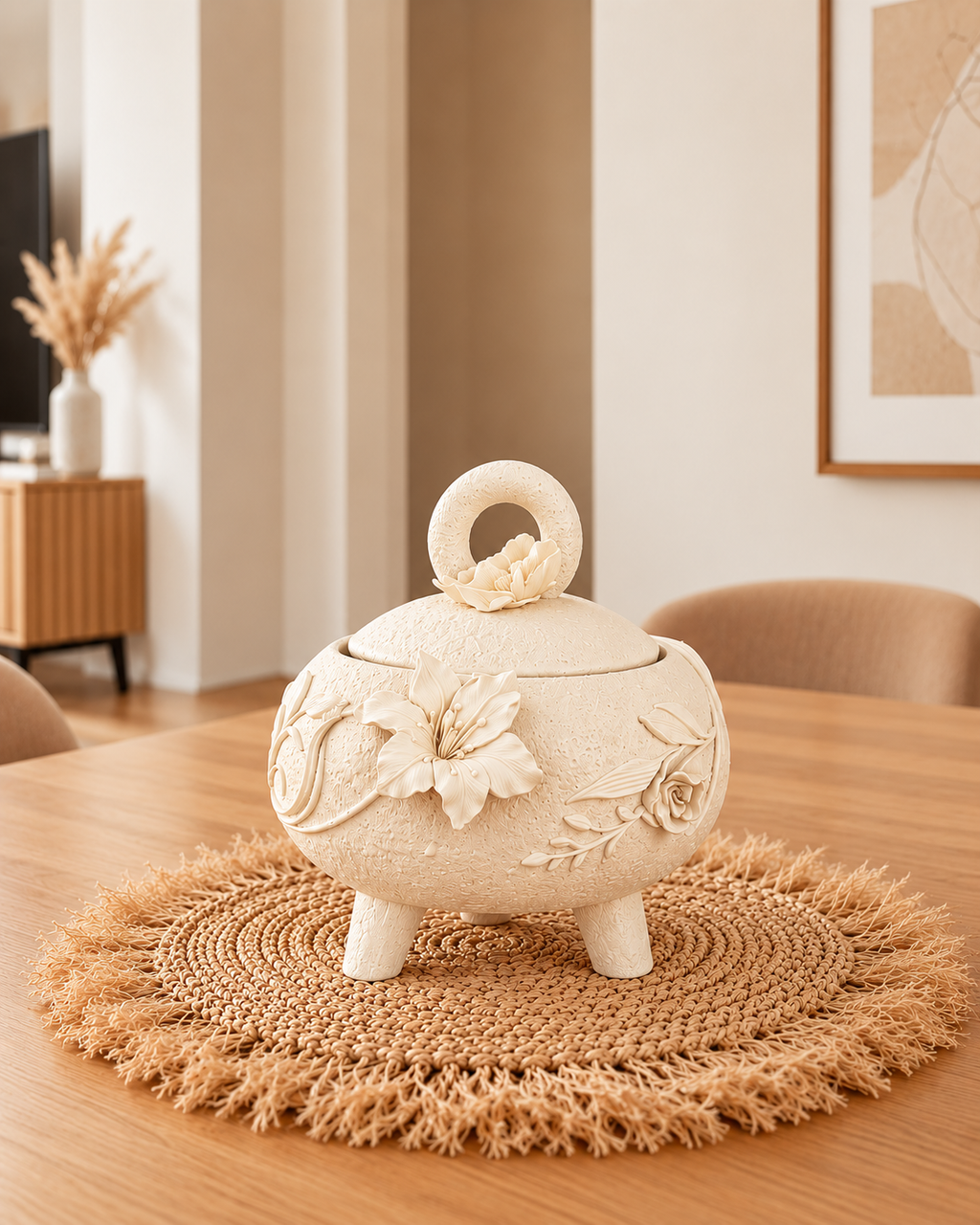 Blossom Charm Decorative Jar & Home Decoration Items