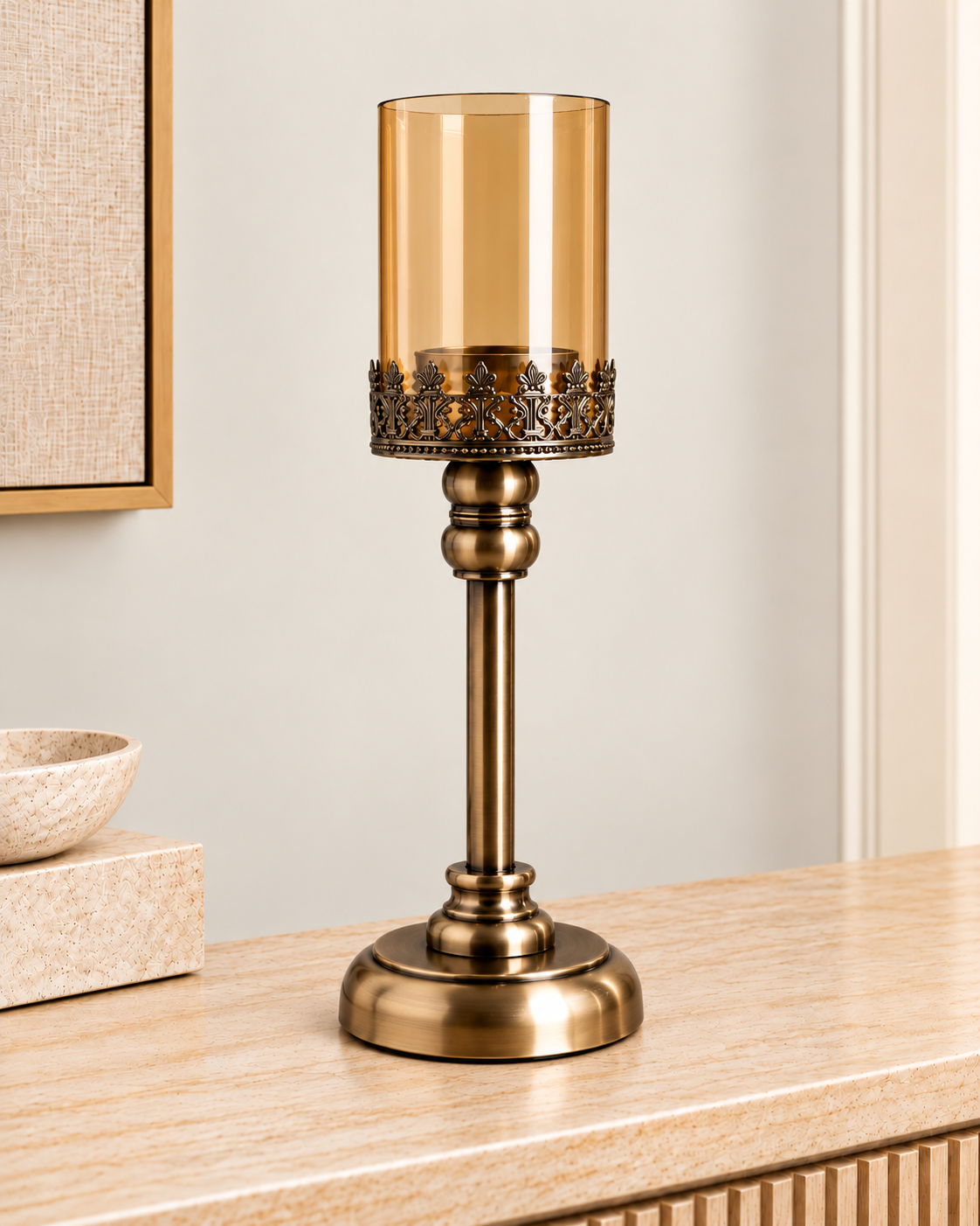Classic Allure Candle Stand For Home & Item for Home Decoration - Big