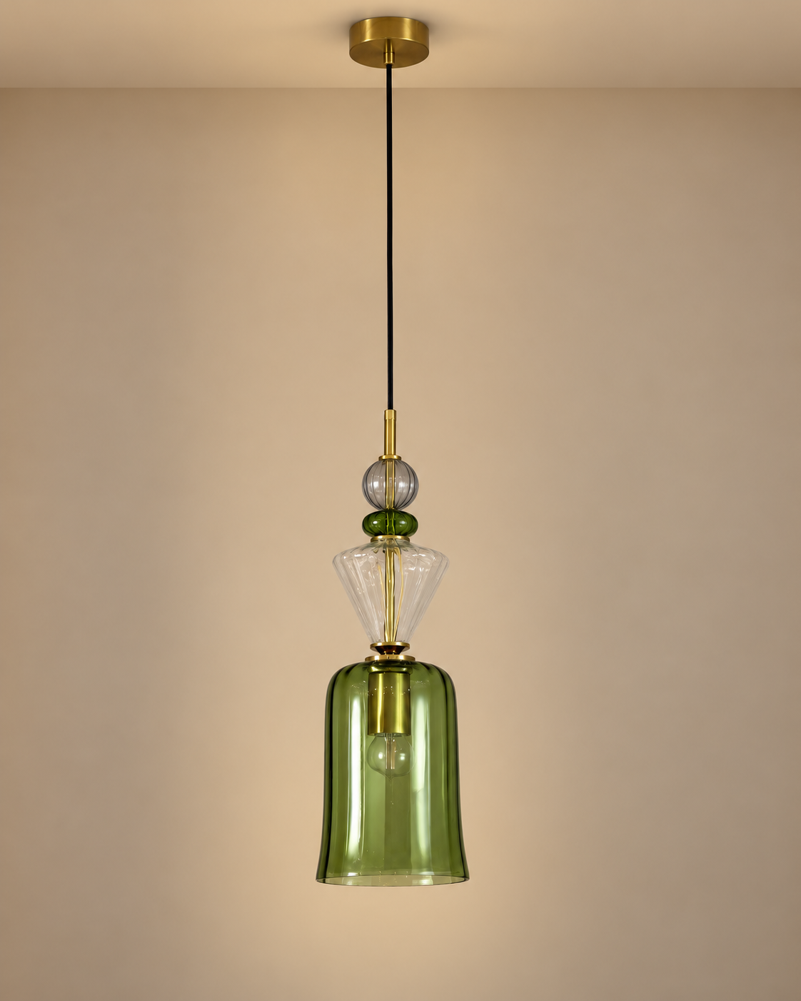 Zarelle Pendant Light For Home & Item for Home Decoration - Green