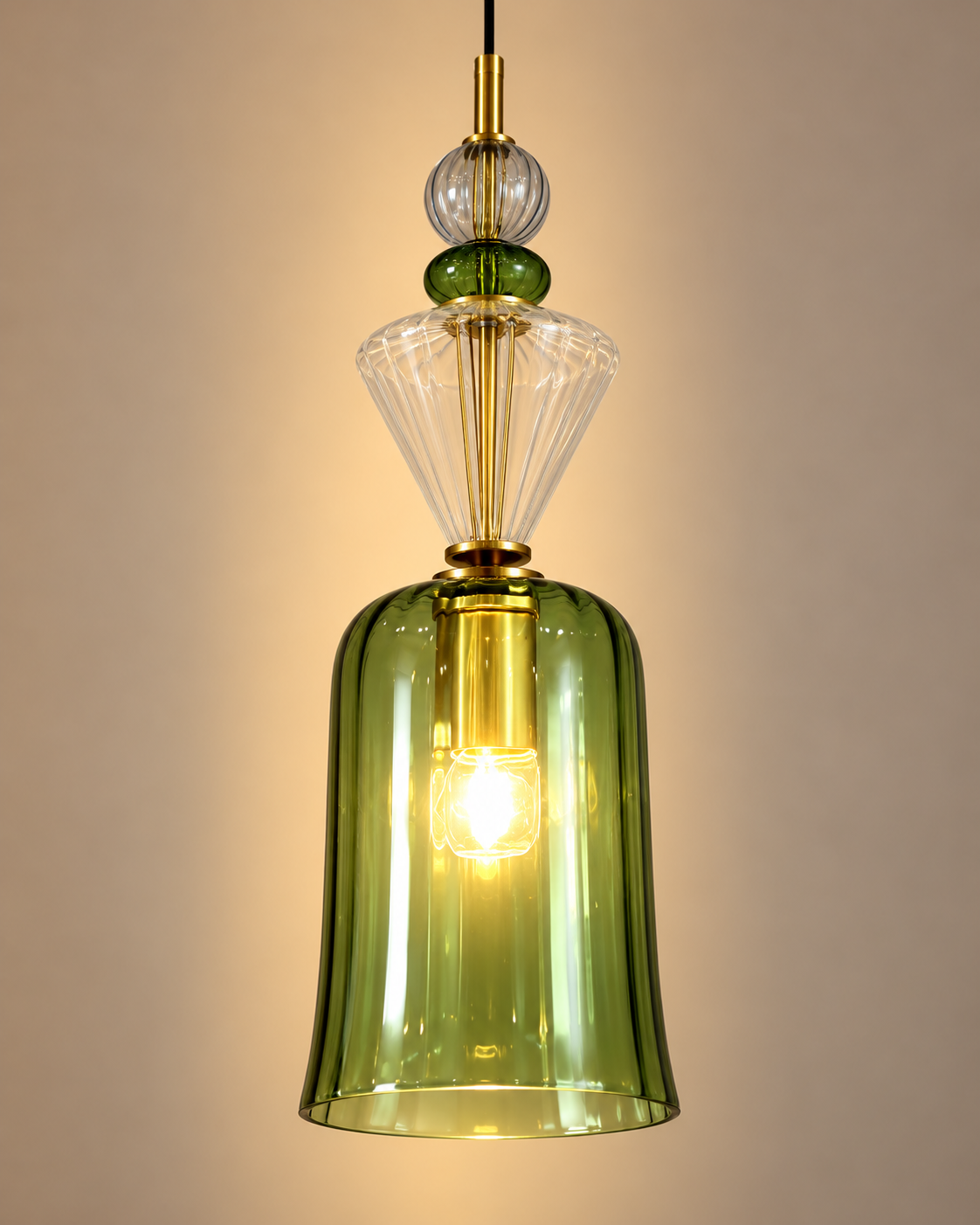 Zarelle Pendant Light For Home & Item for Home Decoration - Green