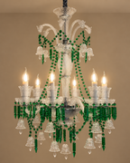 Celestia Grandeur Chandelier for Home & item for Home Decoration - Green