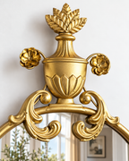 Crown Oval Designer Wall Mirror For Home & Wall Decoration Item