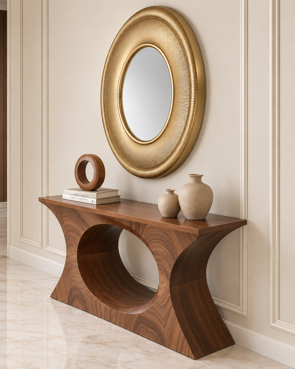 Solar Rhythm Designer Wall Mirror For Home