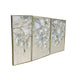 Morning Haze Florals 100% Hand Painted Wall Painting & Wall Decor Item (With outer Floater Frame)