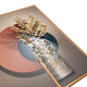 Charismatic Copper Crystal Glass Painting modern Art (R)