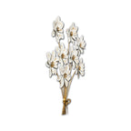 Echo of Blossoms Metal Wall Decor for Home & item for Wall Decoration