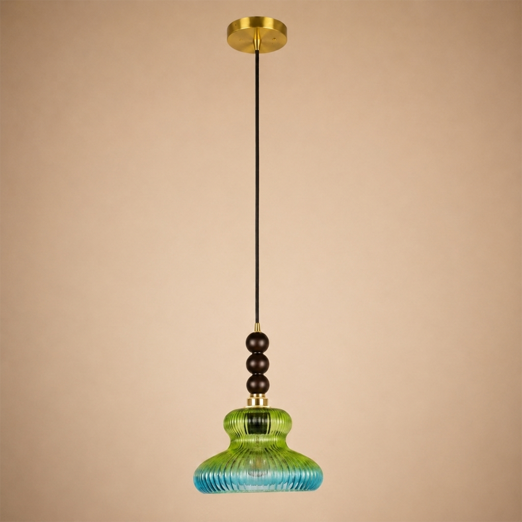Coral Breeze Pendant Light For Home  & Item  for Home Decoration - Green & Blue