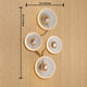 Gallery Bloom Vista Wall Light for Living Room & Item for Wall Decoration
