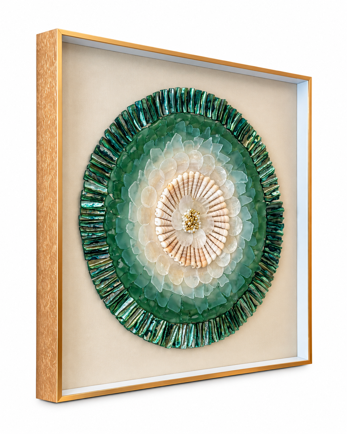 Sea Blossom Shadow Box Home Decoration Item