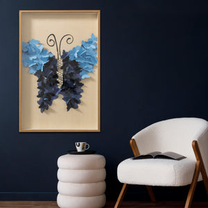 Oceanic Butterfly Shadow Box and Wall decoration item