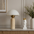 Lucent Hemisphere Table lamp for Home & Item for Home Decoration (Italian Designer Collection)