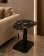 Obsidian Flow Side Table For Home & Home Decoration Item