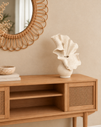 Flowing Form Accent Decorative Vase & Home Decoration Items