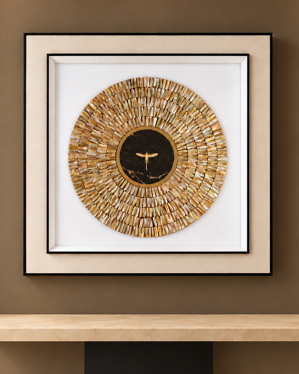 Solaris Dragonfly  Shadow Box for Wall Decoration & Wall Art