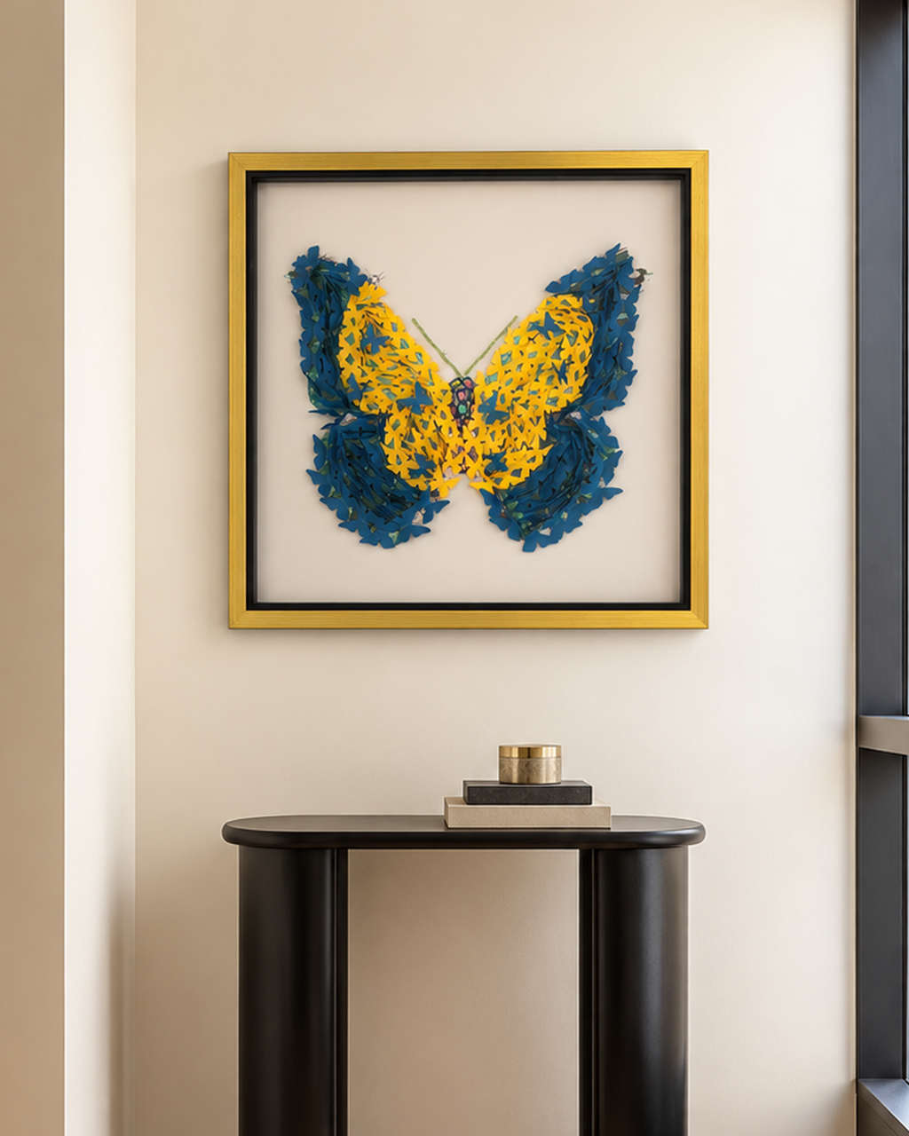 Butterfly Symphony Shadow Box and Wall decoration item