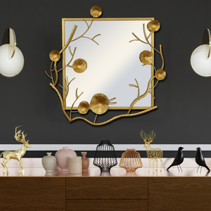 Harmonious Radiance Decorative Wall Mirror