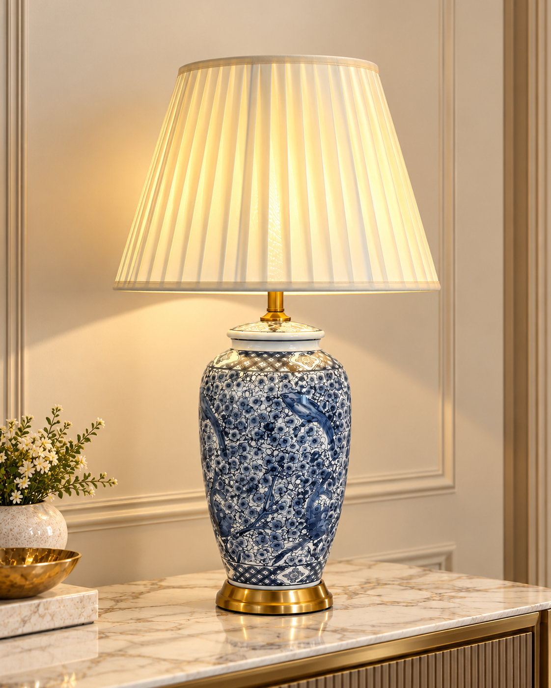 Royal Aviary Designer Table Lamp & Item for Home Decoration