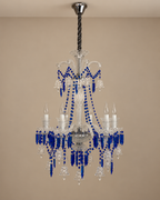 Celestia Grandeur Chandelier for Home & item for Home Decoration - Blue