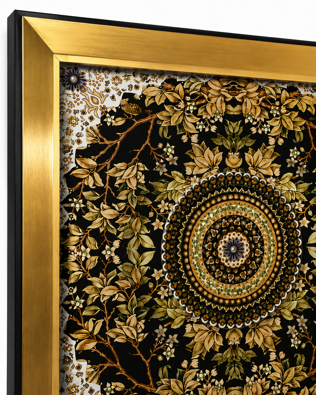 Celestial Medallion Shadow Box for Wall Decoration & Wall Art