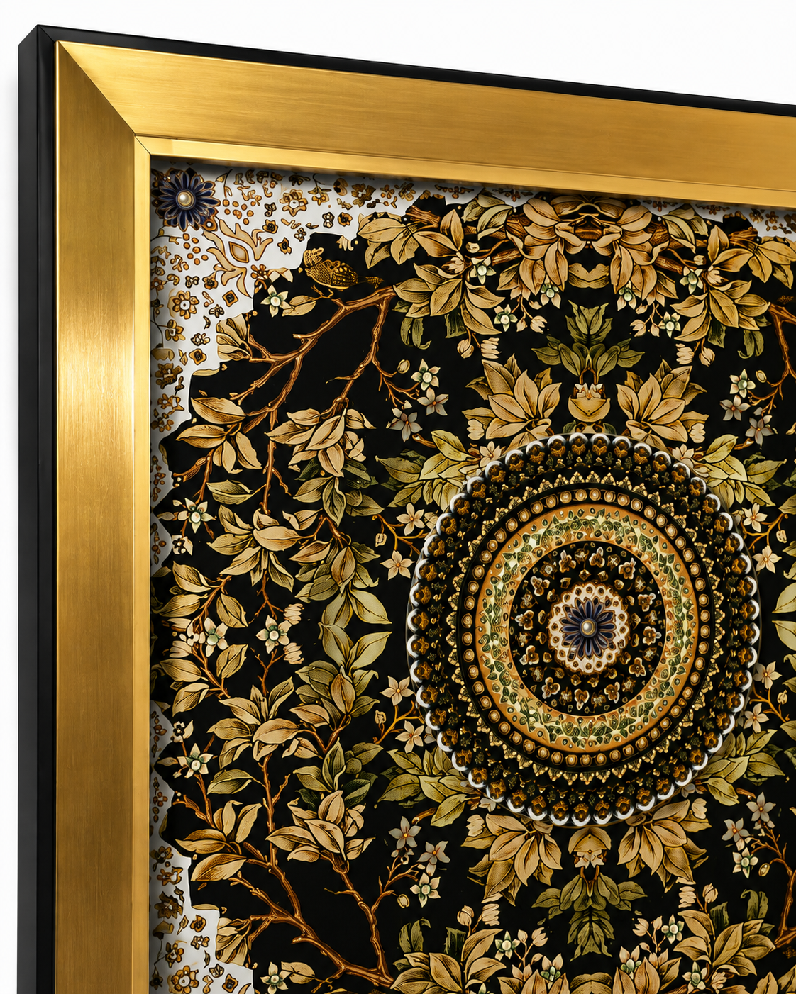 Celestial Medallion Shadow Box for Wall Decoration & Wall Art