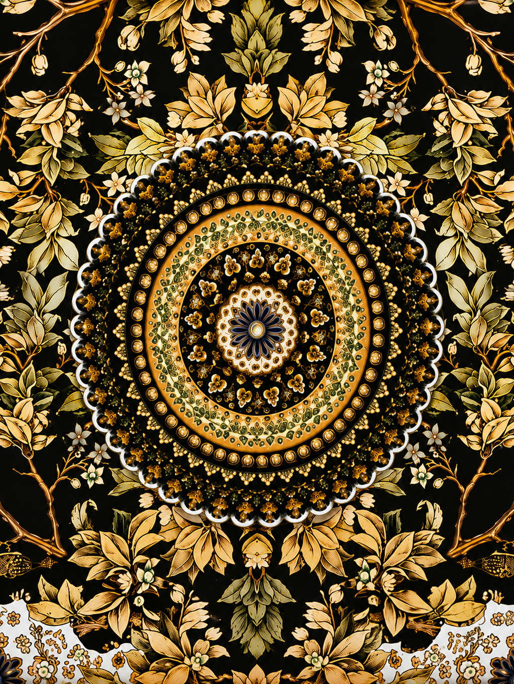 Celestial Medallion Shadow Box for Wall Decoration & Wall Art