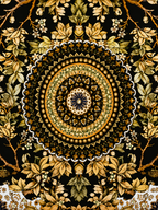 Celestial Medallion Shadow Box for Wall Decoration & Wall Art