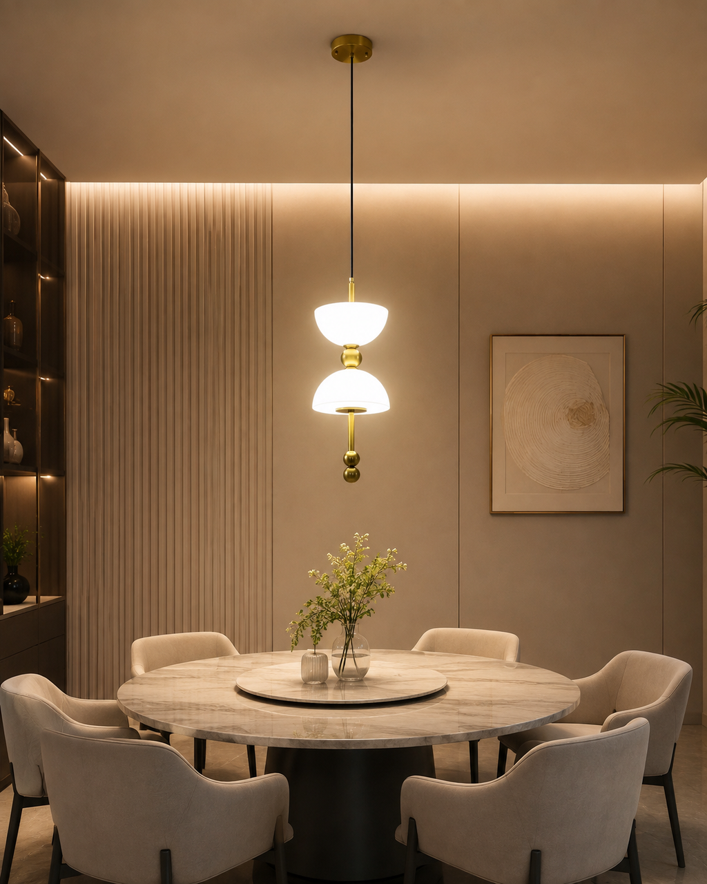 Pearl Balance Ceiling Light For Living Room & Home Decoration item