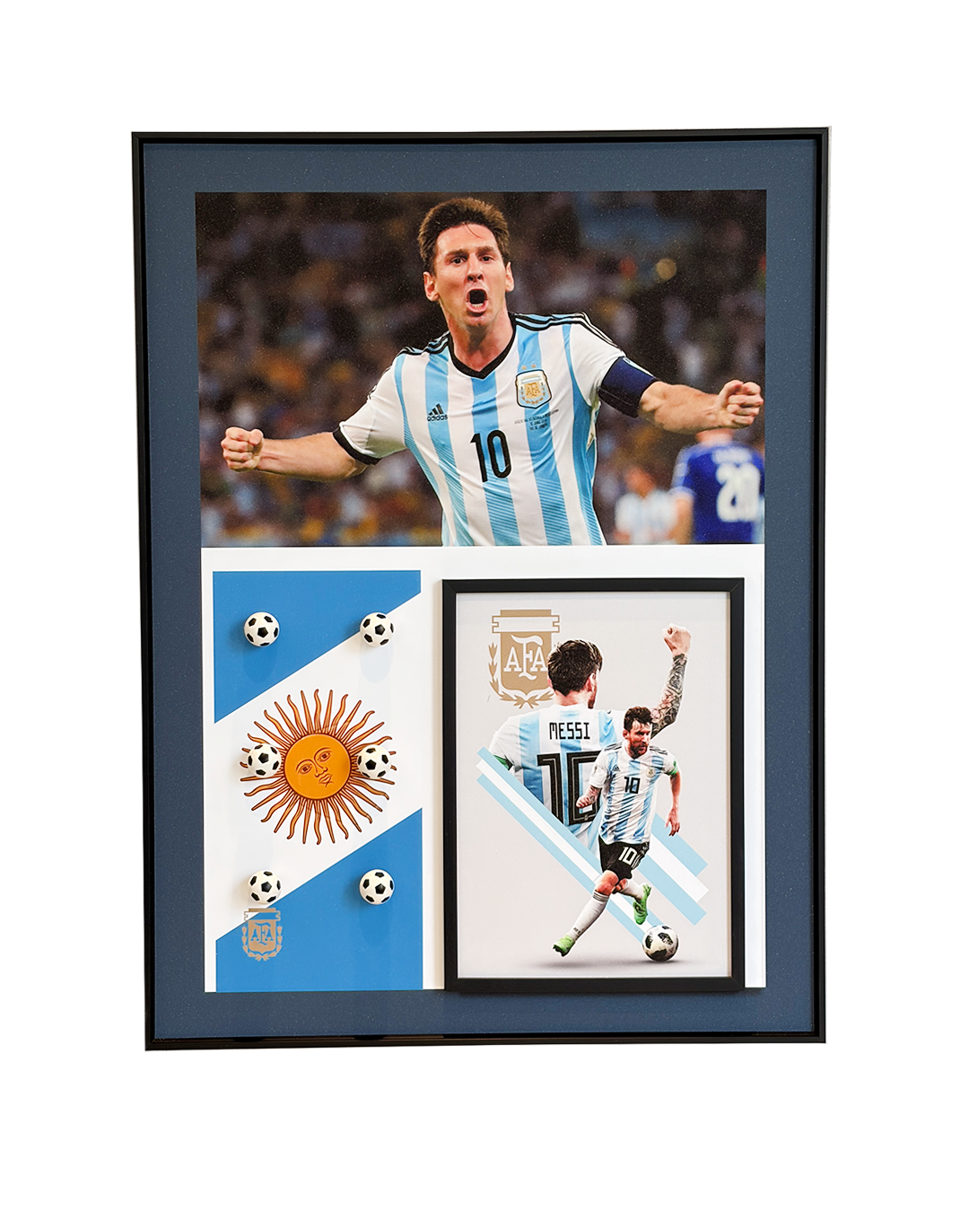 The No. 10 Legacy Pop Art Shadow Box & Wall Decoration Item