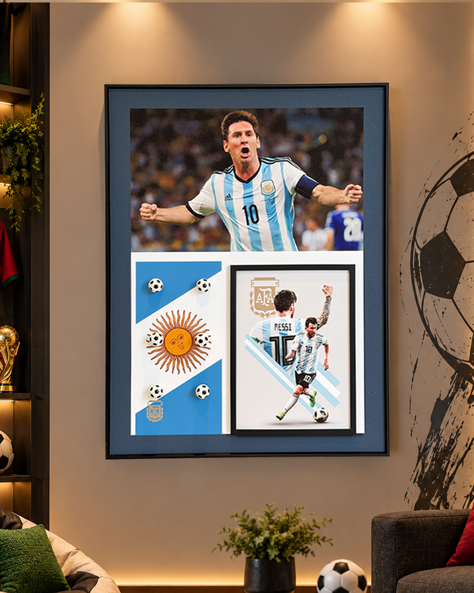 The No. 10 Legacy Pop Art Shadow Box & Wall Decoration Item