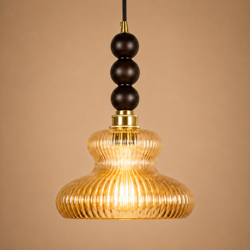 Coral Breeze Pendant Light For Home  & Item  for Home Decoration - Amber