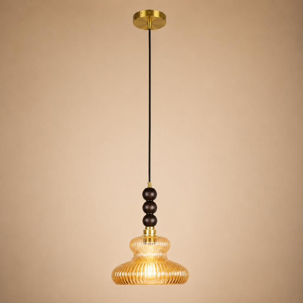 Coral Breeze Pendant Light For Home  & Item  for Home Decoration - Amber